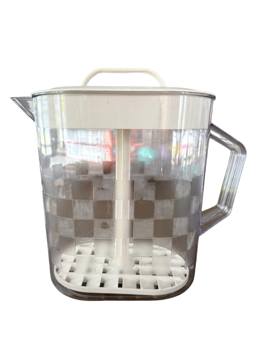 Pampered Chef 1 Gallon Quik Stir Pitcher 2275 Flaws